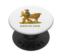 Hans in Luck Classic Brothers Grimm Fairy Tale PopSockets PopGrip Adhésif