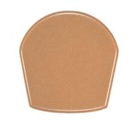 Hans K Coussin pour fauteuil/chaise de bar ZigZag Cuir collé chameau