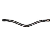 Hans Melzer Frontal Wiesbaden pierres strass cristal argentées X-Full Cheval extra / Cheval de trait