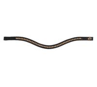 Hans Melzer Frontale Berlin pierres strass cristal couleur miel Full = Cheval