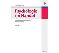 Hans-Otto Schenk Psychologie im Handel (Poche)