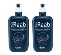 Hans Raab Produit d'entretien concentré parfum Fleurs de montagne douces 2 x 500 ml | Nettoyant universel pour la maison, le jardin et la voiture | Économique, polyvalent, respectueux de