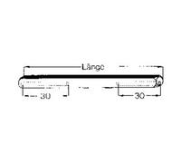 HANS SCHEITTER HS ROWE ÉCLATEUR, goupilles pleines 4 nœuds 8X140mm N° 8950214 Quantité:1