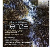 Henze – Réinventions : arrangements de Mozart, C.P.E. Bach & Vitali – CD – Edel