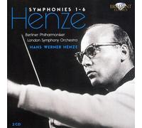 Hans Werner Henze : Symphonies n° 1 à n° 6