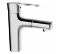 Hansa Mitigeur lavabo Hansaronda 03012173 chromé bec extensible avec vidage saillie 125 mm
