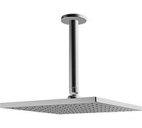 Hansaviva tête Hansa match0 44 270 340 chromé , 250 x 250 mm, anticalcaire, raccordement au plafond