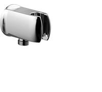 Hansa Armaturen – Coude de raccordement mural support de douche chromé 04460100