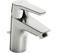 Hansa 51402293 Batterie HANSAPOLO Mitigeur/Lavabo DN15 | Mitigeur et vidage, Mousseur, système de montage Rapid - 6L/Min, écart : 103 mm