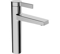 HANSA HANSALOFT Mitigeur de lavabo, pour vasques à poser plates, sans vidage, chromé, saillie : 143 mm, 57562103