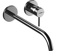 Hansa Mitigeur de lavabo encastré HANSAPUBLIC 57952171 monocommande saillie 300 mm réglable chrome