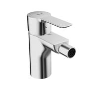Hansa – Mitigeur de bidet Hansaligna 06063203 chromé, garniture de vidage, projection 100 mm
