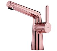 Hansa 7835927 Mitigeur monocommande DN 15 (encastrement) - Débit : 2 l/min - Bec : rigide - Sortie : 130 mm - Couleur : or rose - Vidange et actionneur à tirette