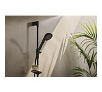 Hansa à main AURELIA 4733010033 Ø 110 mm, 3 jets, noir mat