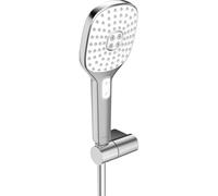 Hansa Activejet style Douchette à main + Support Mural + Flexible 3F Chrome 84380233
