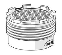 Hansa Strahlregler cache B-TJ M18.5 x 2000 59914031 HC TJ B