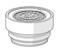 HANSA Aérateur de cache Hansa M 24 x 1 D CC-XT Quantité:1