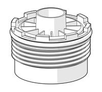 Hansa cache Strahlregler M18.5 x 2000 ND, TJ-M 59913489