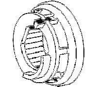 Hansa arrêt Hansa avec bague de serrage 59914078