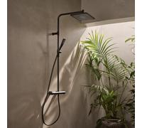 Hansa Aurelia Colonne de douche en applique avec mitigeur thermostatique, 4719911333,