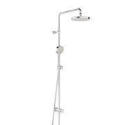 Hansa Hansabasicjet SystÚme de douche, douche de tête 200 mm, ronde, raccordement direct, saillie 407mm, 44390200 - 44390200