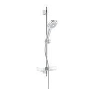 HANSA HANSABASICJET Style Set de douche à barre murale, montage mural, 1 jet, 720 mm, chromé, 44770111
