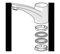 Hansa bec orientable evier mix a partir de 2004 59912711 chr