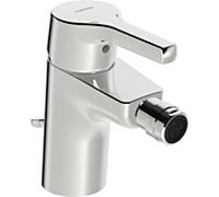 Hansa bidet Hansapaleno 56443203 sans bonde, saillie 106mm, chromé