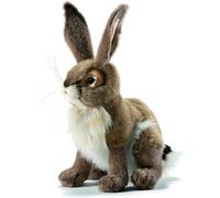 Hansa Blacktail Jack Rabbit Plush Animal Toy, 12