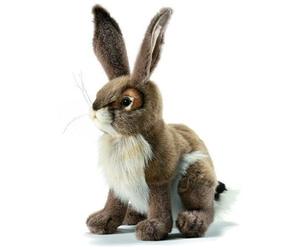 Hansa Blacktail Jack Rabbit Plush Animal Toy, 12