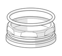 Hansa vis à anneau M50x1 SW45 59904775 M50x1, SW45