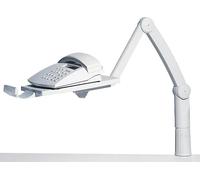 Hansa bras pivotant flexible pour téléphone TSA 5020 gris clair (sans téléphone)