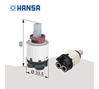 Hansa Classic 3.5 Cartouche de contrôle 59913075 Disques en céramique avec dépôts de graisse intégrés, limiteur de température