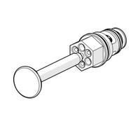 Hansa Armaturen Inverseur encastré 59910900 chromé