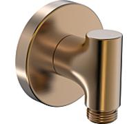 HANSA Hansa Coude de raccord mural Wd-mont., G 1/2, rond, bronze brossé Quantité:1