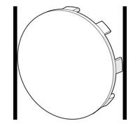 HANSA Couvercle de poignée Hansa chromé Quantité:1