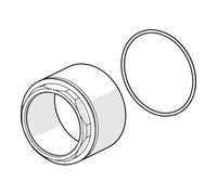 Hansa bague M50 x 2000 SW 45 59912980 M50x1, SW45