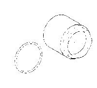 Hansa écrou Hansa 59911513 M 52x1 SW 45