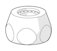 HANSA Ecrou-raccord Hansa G3/8 pouce d= 8mm Quantité:1