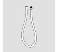 Hansa Flexible de douche pour robinetterie adaptée aux douches à flexible, 59914345,