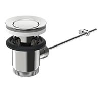 Hansa garniture de vidange complet chromé 59904620 avec bouchon de vidange 39,5mm, chromé