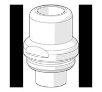 HANSA Hansa Adaptateur en plastique 59914268 Quantité:1