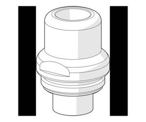HANSA Hansa Adaptateur en plastique 59914268 Quantité:1