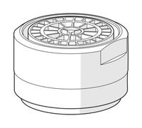 HANSA Hansa Aérateur d'eau 59914550 M24x1, -105 Quantité:1