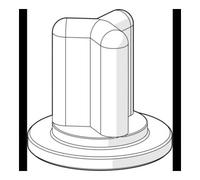 Hansa aérateur de tuyau en forme de plaque 59914270