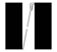 HANSA Hansa Barre de traction avec bouton 59914477 chromé Quantité:1