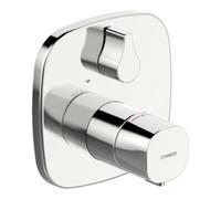 Hansa Hansaliving Mitigeur de bain et douche, set de finition/thermostat, sans dispositif de sécurité, 81149572 - 81149572