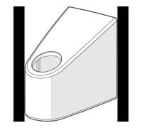 HANSA Hansa HA Support mural réglable 5991414394 Quantité:1