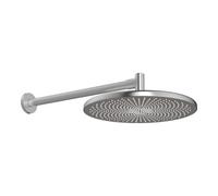 HANSA Hansa HANSAAURELIA Pomme de douche murale, 1 trou, acier brossé Quantité:1