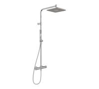 HANSA Hansa HANSAAURELIA Thermostat de douche pluie mural, 1 jet, carré, chrome Quantité:1